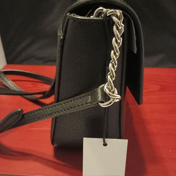 👑👜🔥Calvin Klein Leather Shopper Crossbody Bag W/REMOVABLE STRAP‼️🔥NEW WITH - Picture 8 of 11